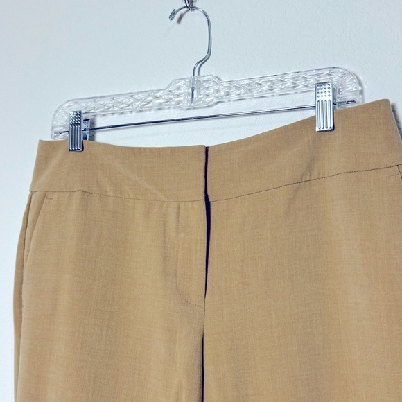 Ann Taylor Factory Women's Light Brown Tan Curvy Casual Pants Slacks Size 8 - Picture 4 of 14